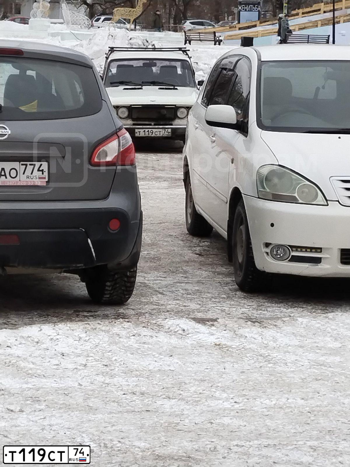 Фото автомобиля LADA 2106, 1997 — госномер Т119СТ74. Цвет: Белый