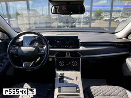 Фото автомобиля EXEED TXL, 2023 — госномер К474УВ790. Цвет: ЧЕРНЫЙ