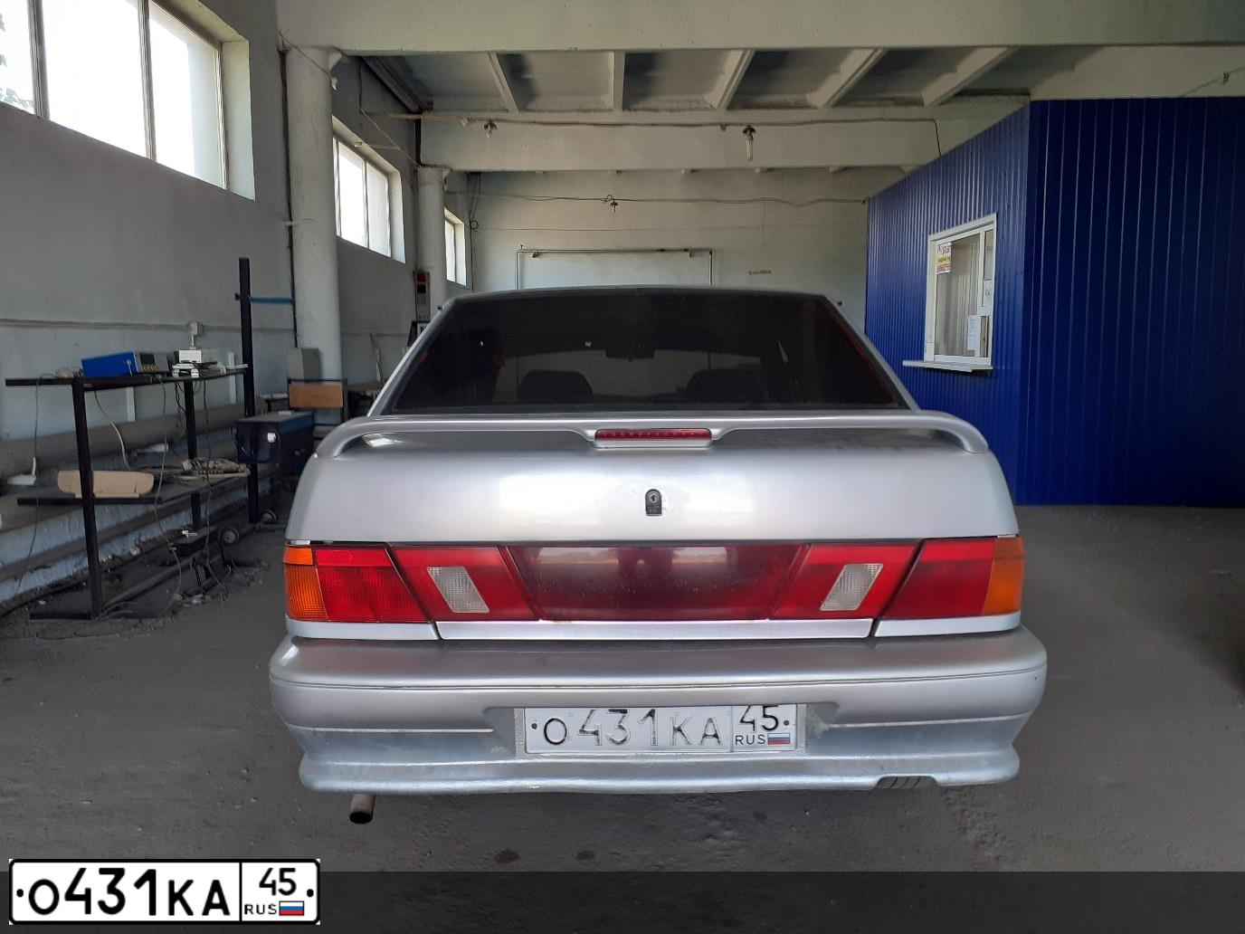 Фото автомобиля LADA 2115 SAMARA, 2000 — госномер О431КА45. Цвет: ПЕРЛАМУТРОВО-СЕРЫЙ