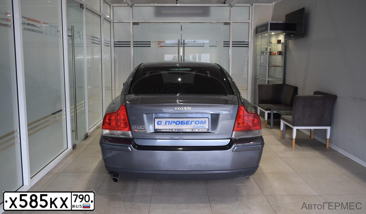 Фото автомобиля VOLVO S60, 2006 — госномер Р687КН48. Цвет: СЕРЫЙ ТЕМНЫЙ