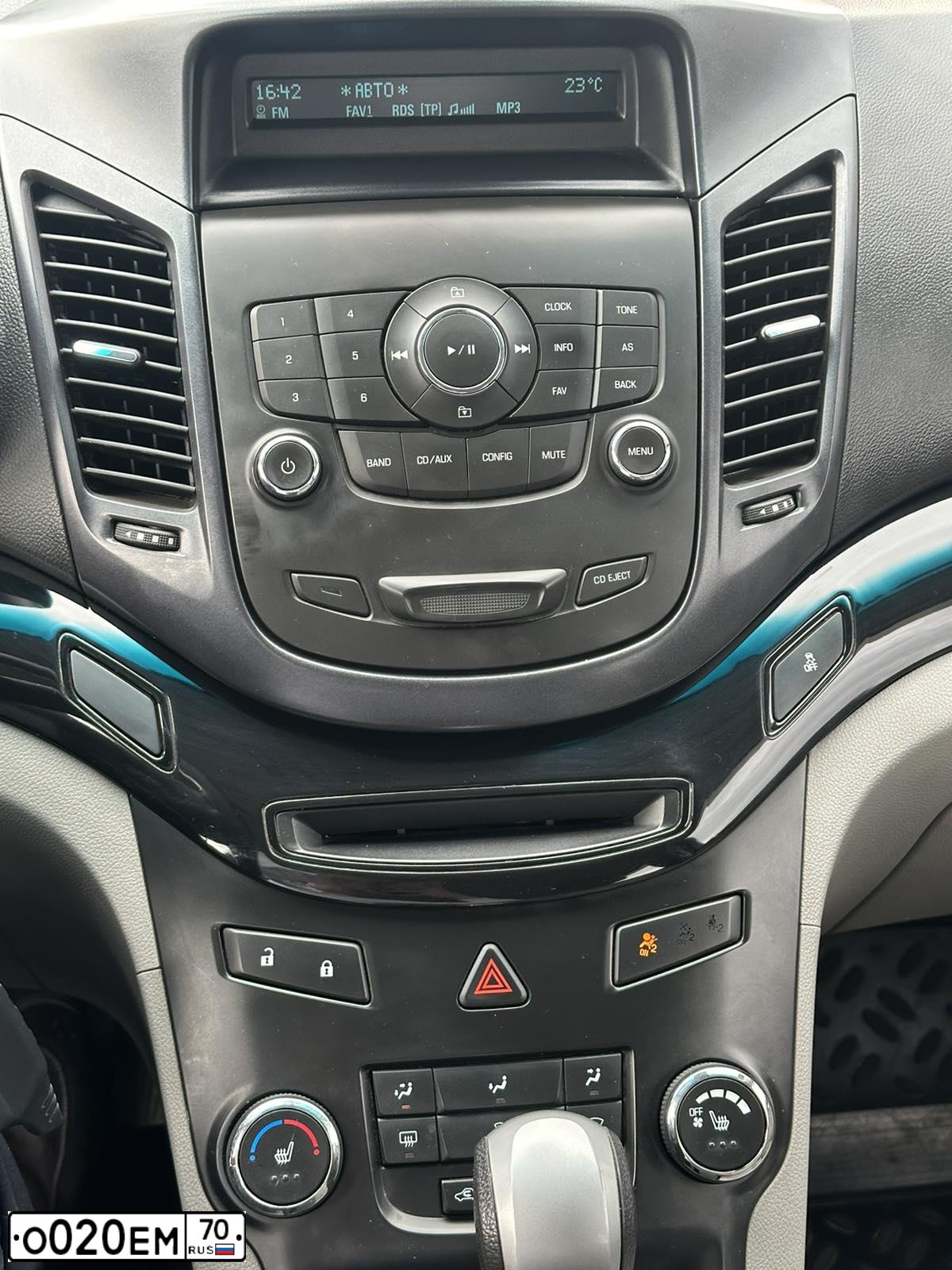 Фото автомобиля CHEVROLET ORLANDO, 2012 — госномер Н684СХ702. Цвет: ЧЕРНЫЙ