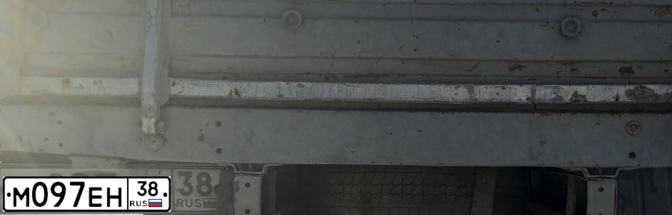 Фото автомобиля GAZ 3302 EL, 1998 — госномер М097ЕН38. Цвет: СВЕТЛО-СЕРЫЙ