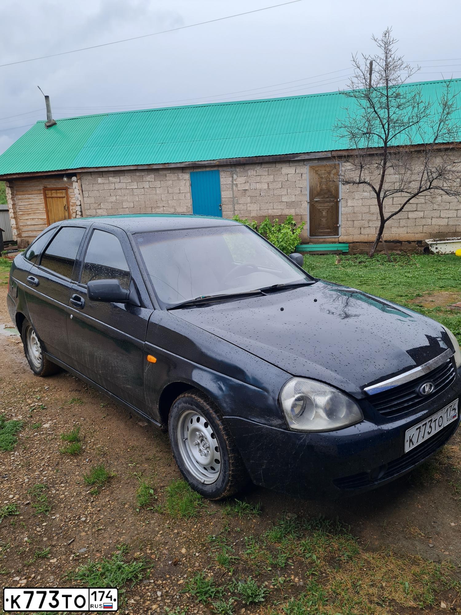 Фото автомобиля LADA 2172 PRIORA, 2008 — госномер М959МХ93. Цвет: ЧЕРНЫЙ