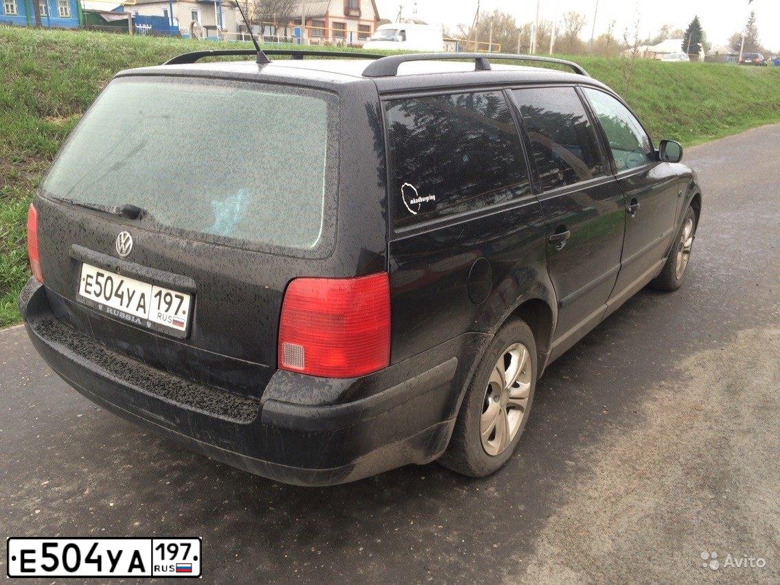 Фото автомобиля VOLKSWAGEN PASSAT, 2000 — госномер А622РН97. Цвет: ЧЕРНЫЙ