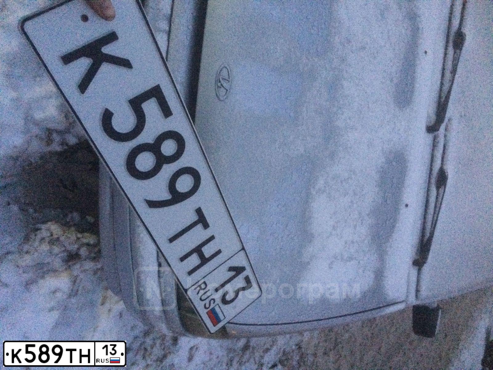 Фото автомобиля LADA 2114 SAMARA, 2010 — госномер К718УВ62. Цвет: СИНИЙ