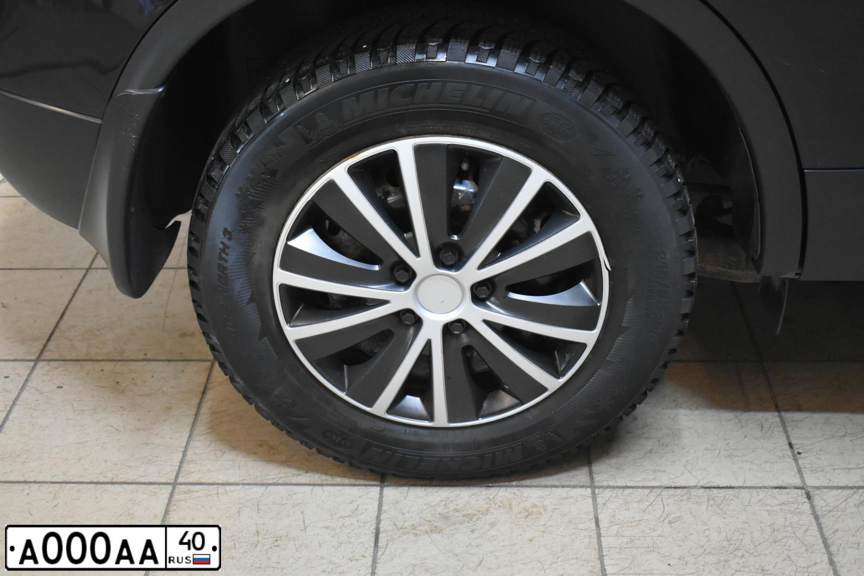 Фото автомобиля SKODA OCTAVIA, 2012 — госномер Н616ОВ40. Цвет: ТЕМНО-СЕРЫЙ