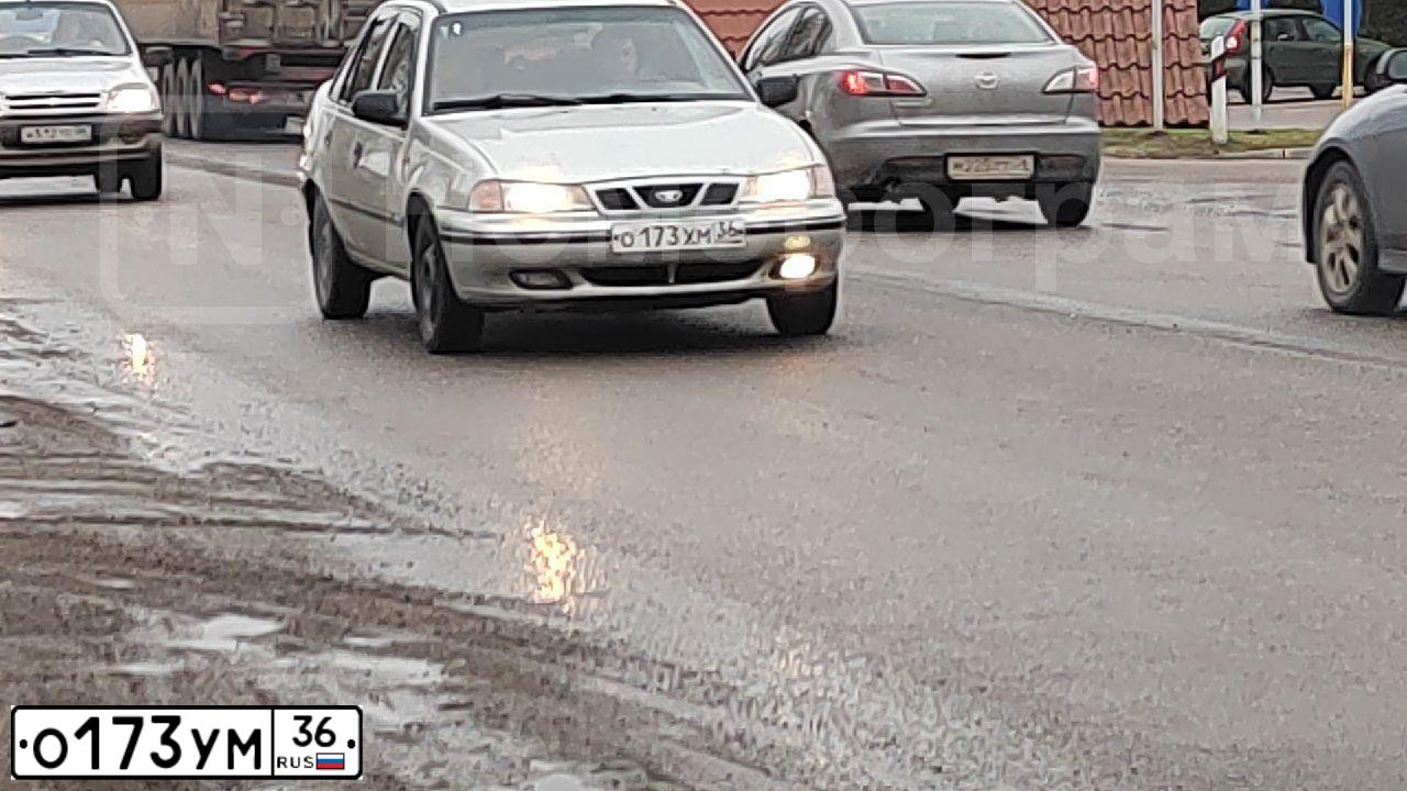 Фото автомобиля HONDA CIVIC, 2008 — госномер О173УМ36. Цвет: ТЕМНО-СИНИЙ