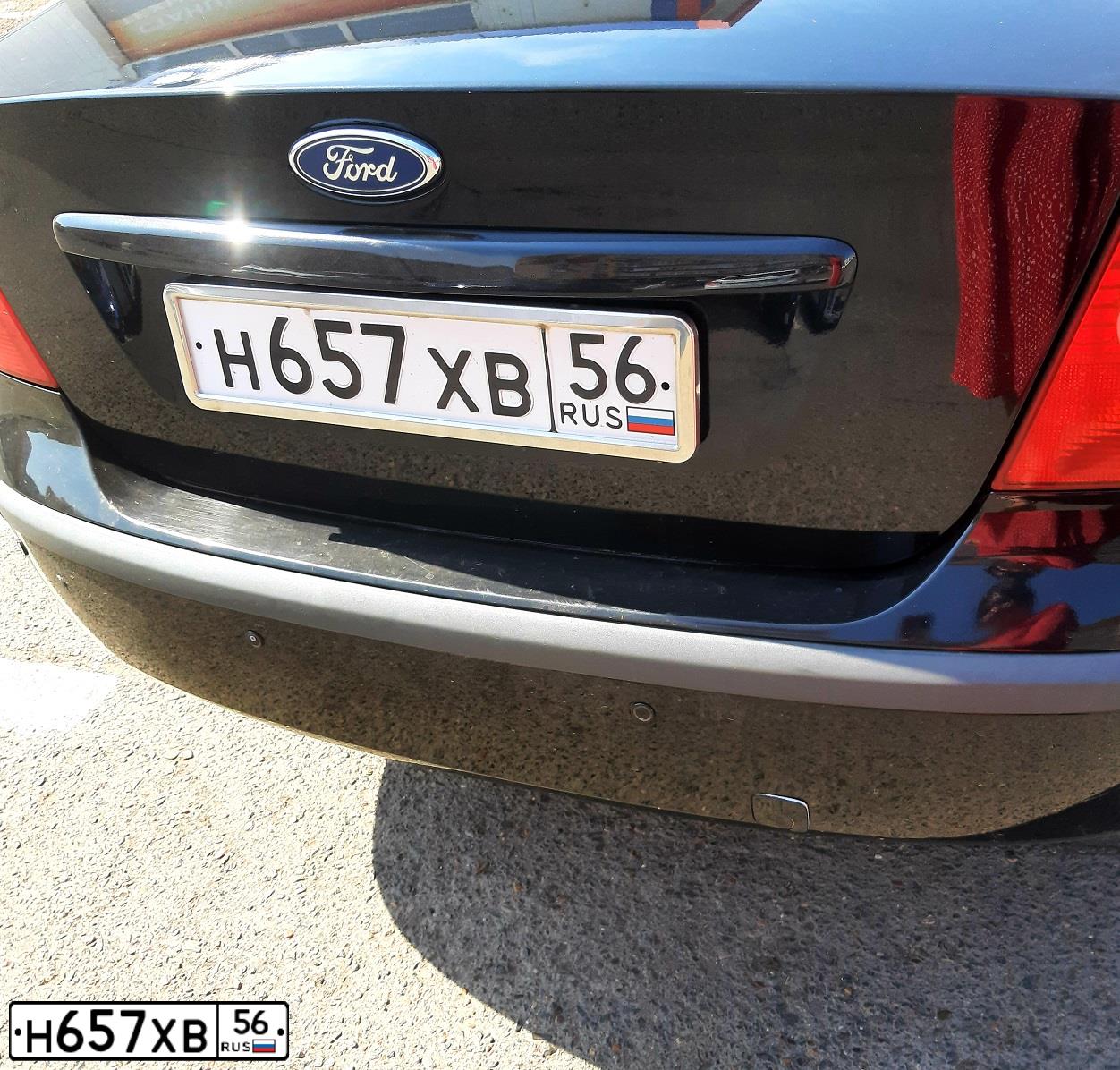 Фото автомобиля FORD D FOCUS, 2006 — госномер В368ЕА156. Цвет: ЧЕРНЫЙ