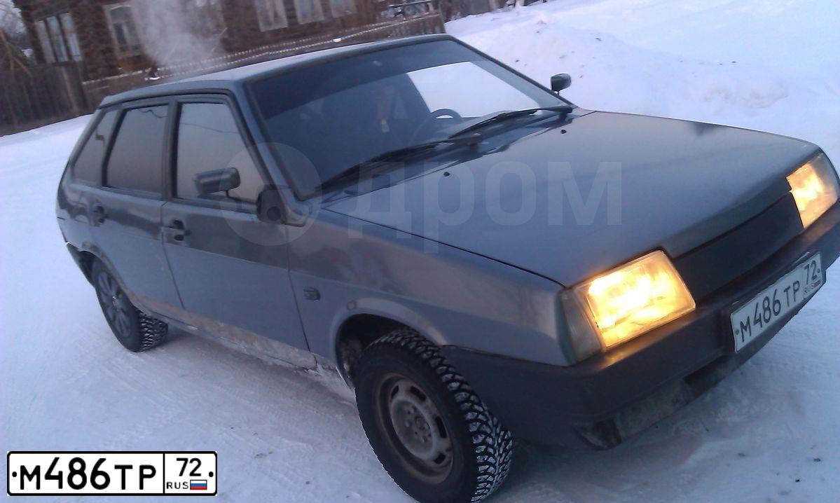 Фото автомобиля ВАЗ21093, 2001 — госномер А906НА72. Цвет: СЕРО-ЗЕЛЕНЫЙ