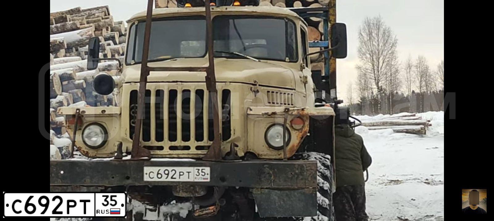 Фото автомобиля URAL 5557 /6X6/, 1988 — госномер С692РТ35