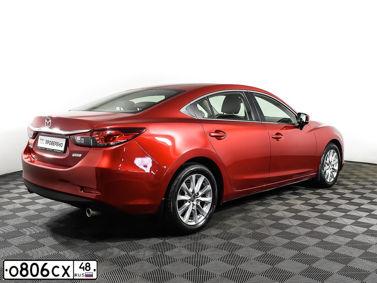 Фото автомобиля MAZDA 6, 2018 — госномер У337АК58. Цвет: КРАСНЫЙ