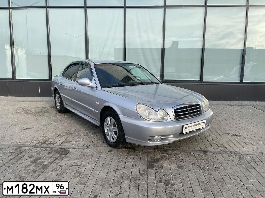 Фото автомобиля TAGAZ SONATA, 2008 — госномер М182МХ196. Цвет: Серебристый
