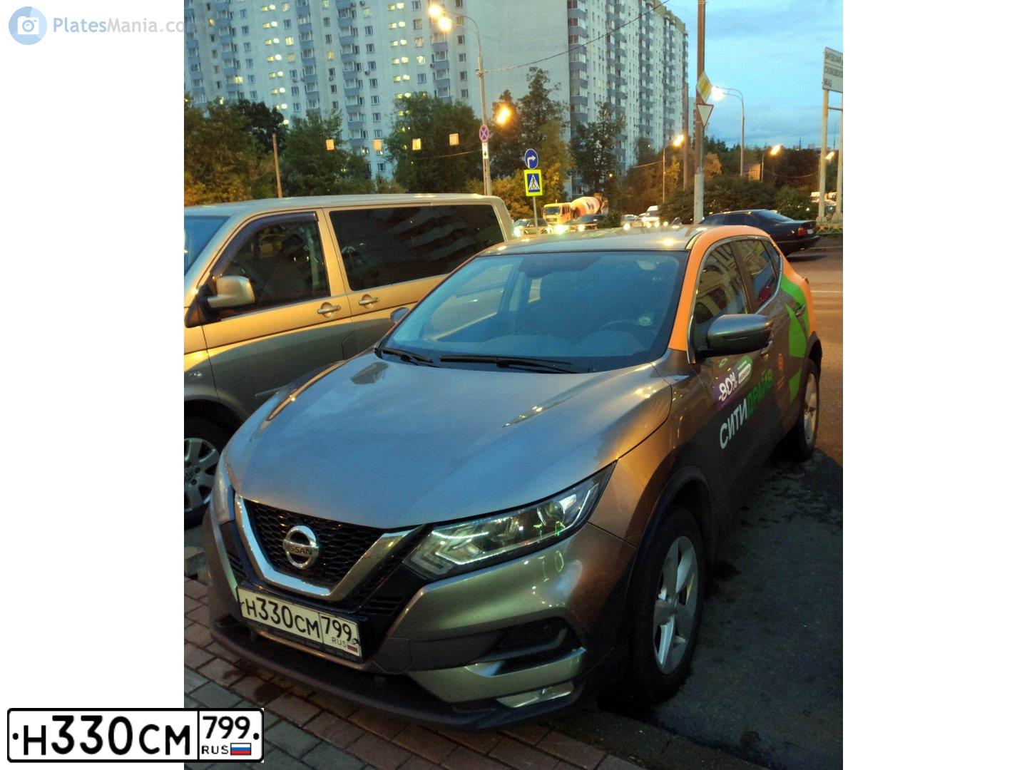 Фото автомобиля NISSAN QASHQAI, 2019 — госномер С362ВХ716. Цвет: СЕРЫЙ