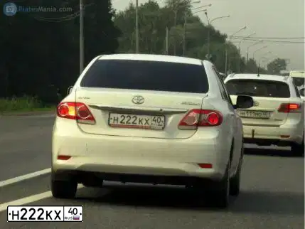 Фото автомобиля KIA CEE'D, 2019 — госномер Х486ВС71. Цвет: СИНИЙ