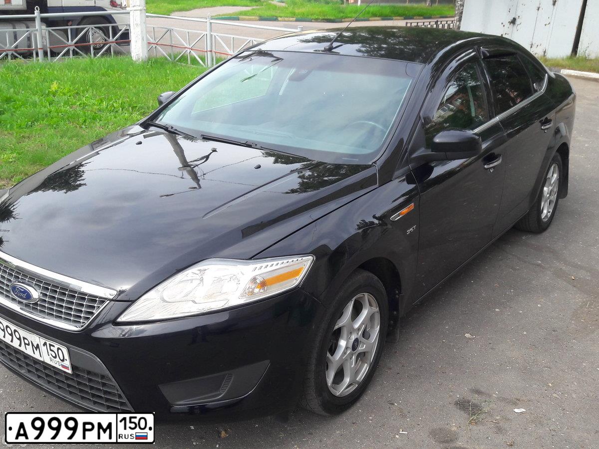 Фото автомобиля FORD MONDEO, 2007 — госномер Е789АВ126. Цвет: ЧЕРНЫЙ