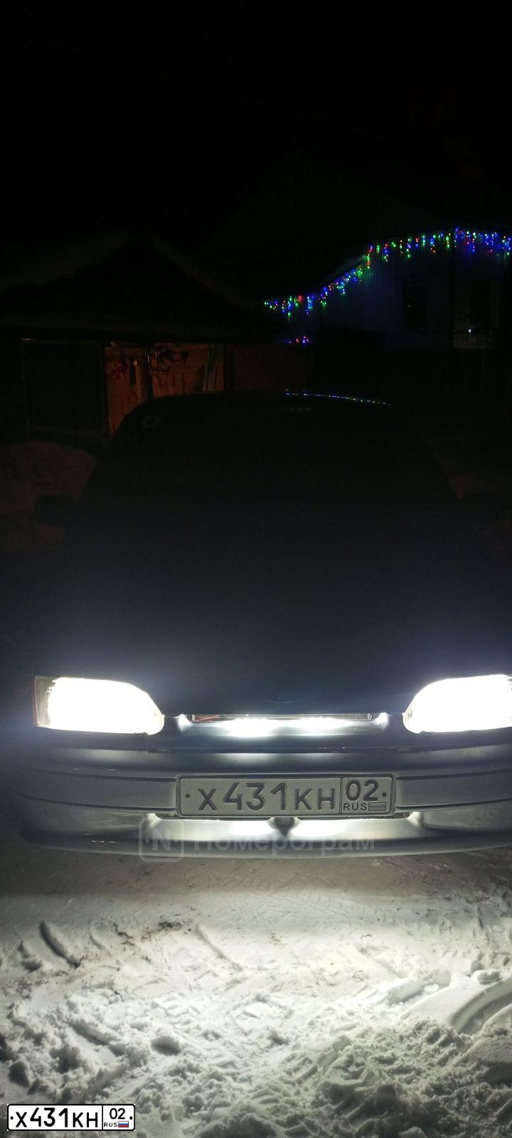Фото автомобиля LADA 2114, 2005 — госномер Н146МЕ702. Цвет: средний серо-зеленый металлик