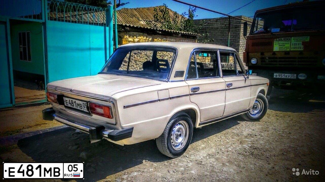 Фото автомобиля LADA 2106, 1986 — госномер Е481МВ05. Цвет: СВЕТЛО-БЕЖЕВЫЙ
