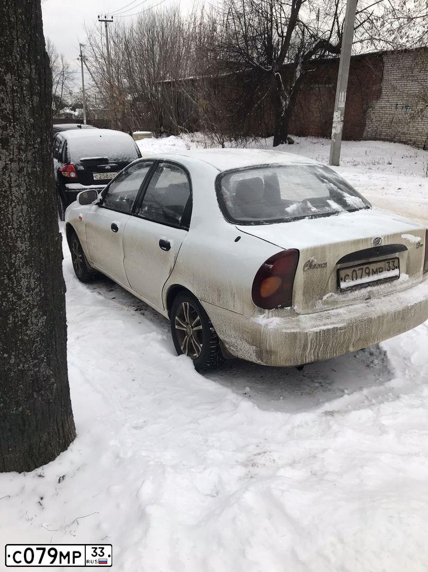 Фото автомобиля ZAZ CHANCE, 2012 — госномер С079МР33. Цвет: БЕЛЫЙ