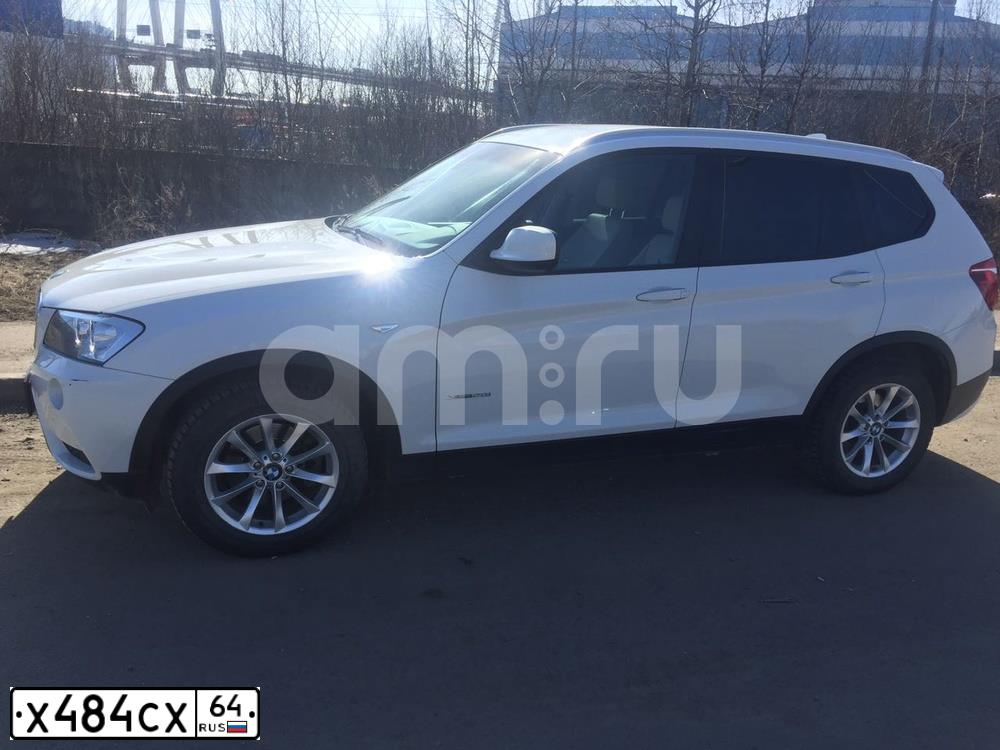 Фото автомобиля BMW X3, 2012 — госномер С228СМ750. Цвет: Белый