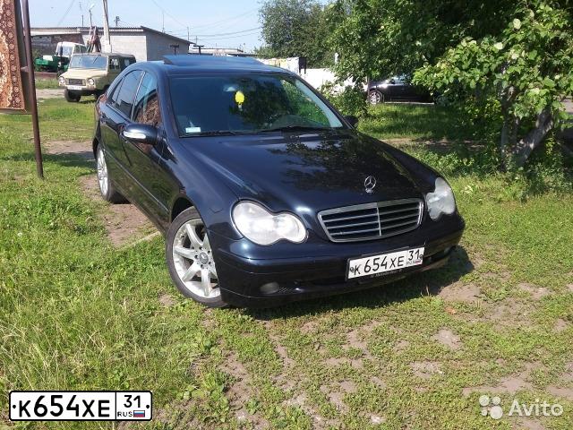 Фото автомобиля MERCEDES-BENZ C230K, 2003 — госномер К654ХЕ31
