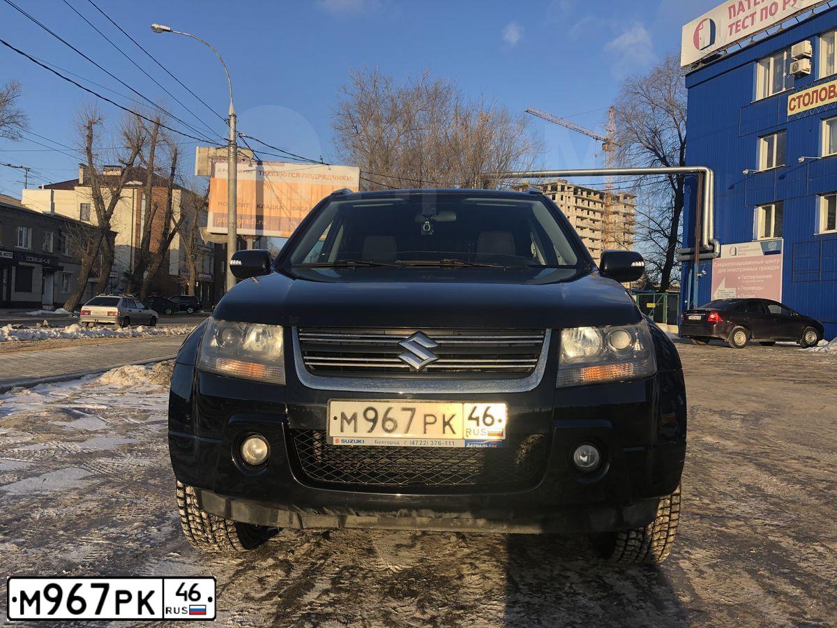 Фото автомобиля SUZUKI /GRAND/ VITARA, 2011 — госномер Р110НН40. Цвет: ЧЕРНЫЙ