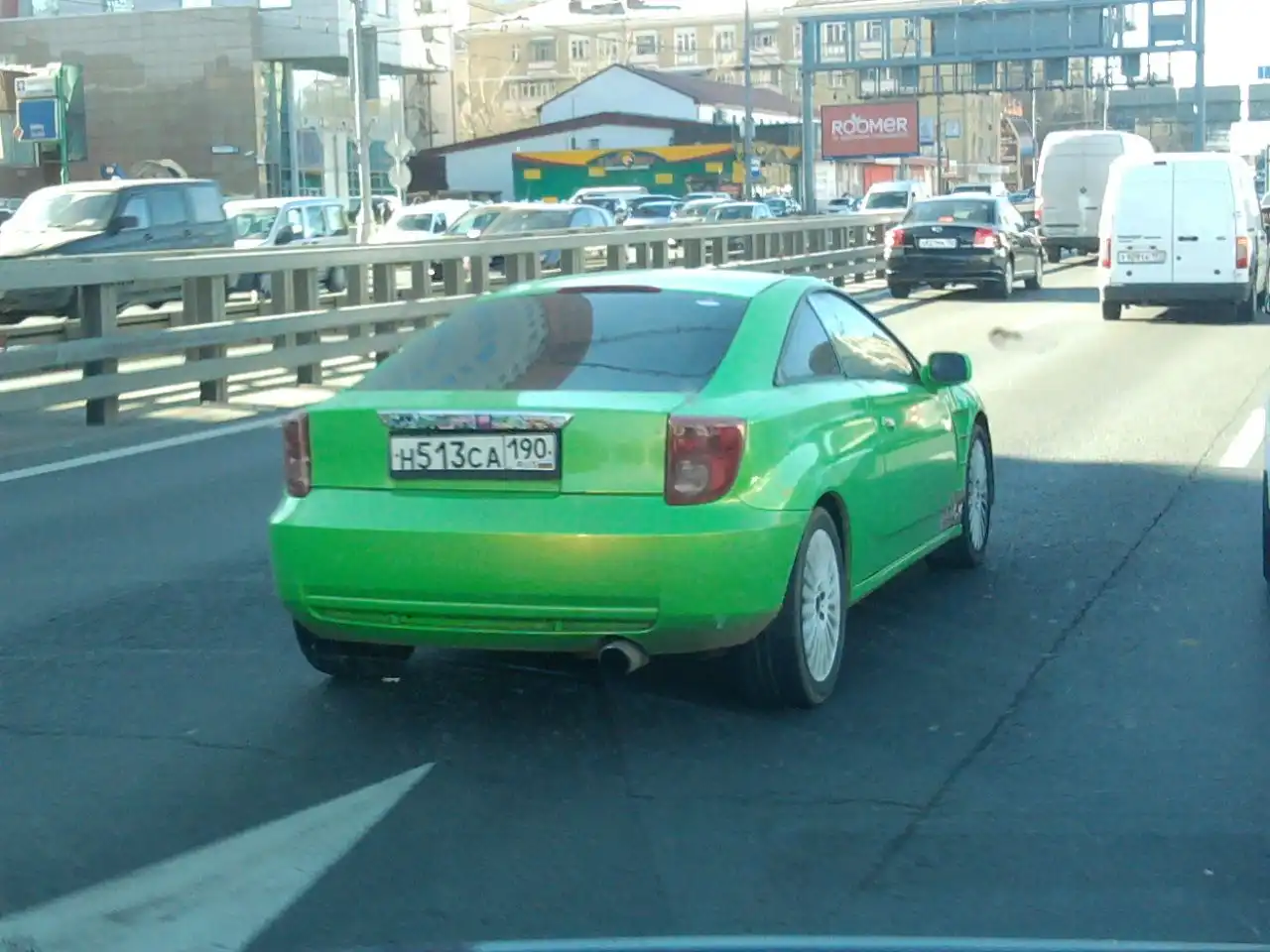Фото автомобиля TOYOTA CELICA, 2003 — госномер О452АУ71. Цвет: ЧЕРНЫЙ СВЕТЛЫЙ