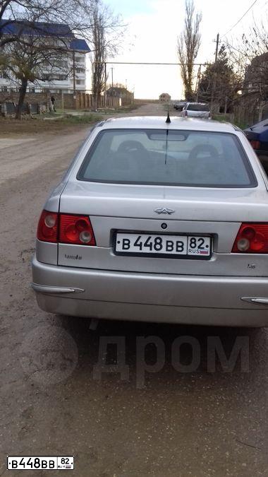 Фото автомобиля CHERY AMULET /FLAGCLOUD/, 2007 — госномер В488ВВ82. Цвет: Серый