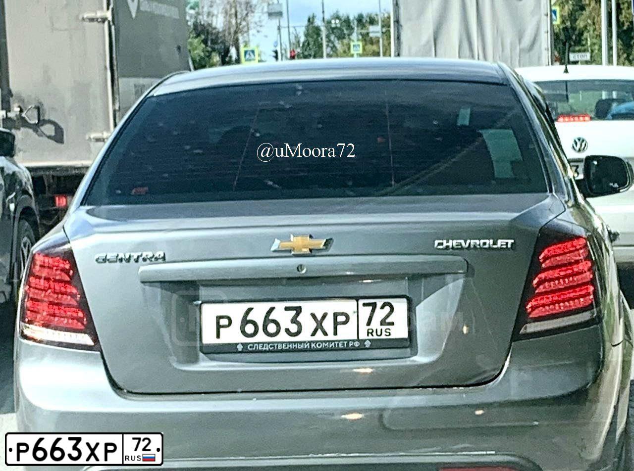 Фото автомобиля DAEWOO GENTRA, 2013 — госномер Р663ХР72. Цвет: ТЕМНО-СЕРЫЙ