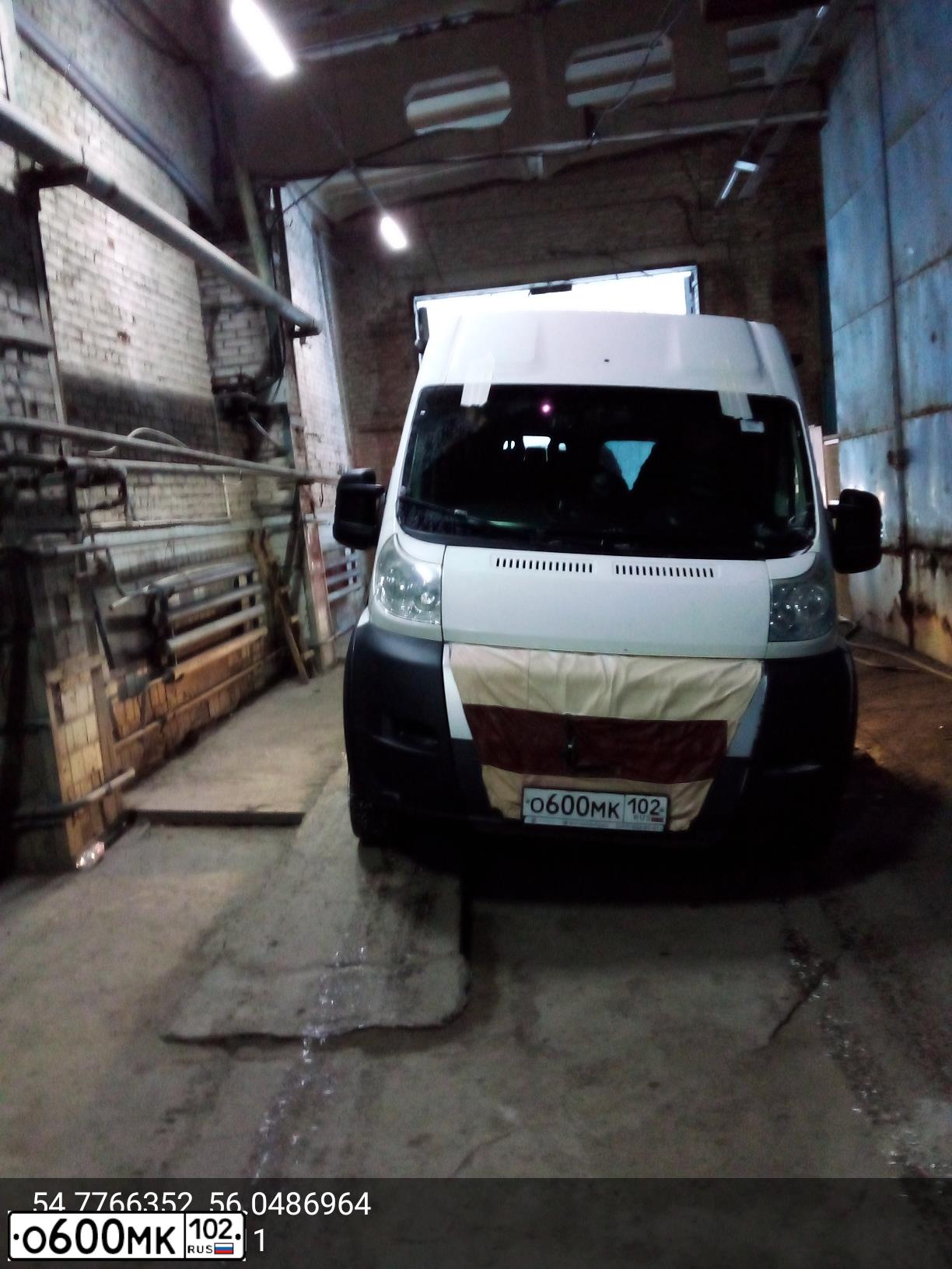 Фото автомобиля FIAT DUCATO, 2013 — госномер О600МК102. Цвет: БЕЛЫЙ