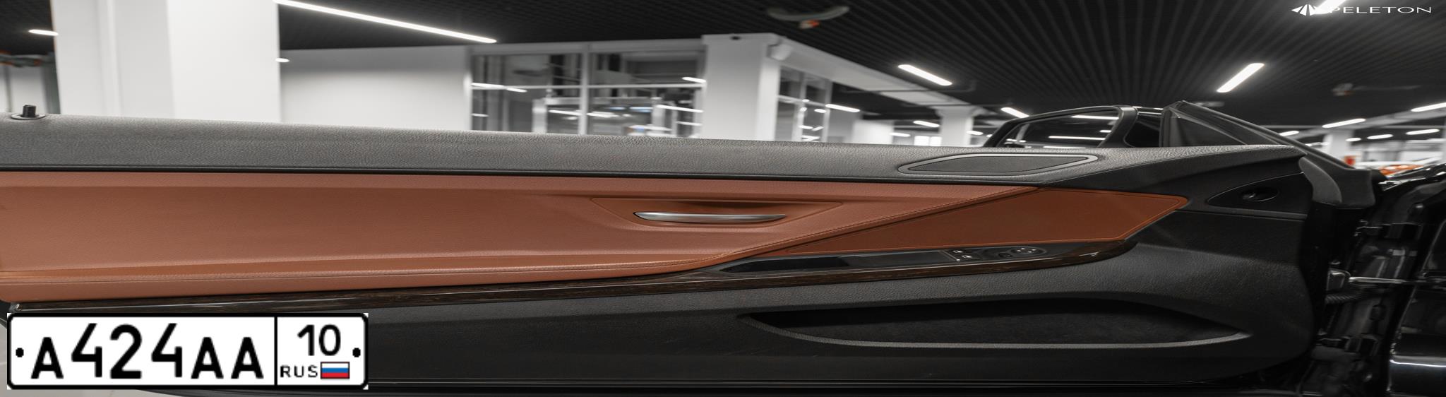 Фото автомобиля BMW 520D, 2014 — госномер М388ХО33. Цвет: СЕРЫЙ