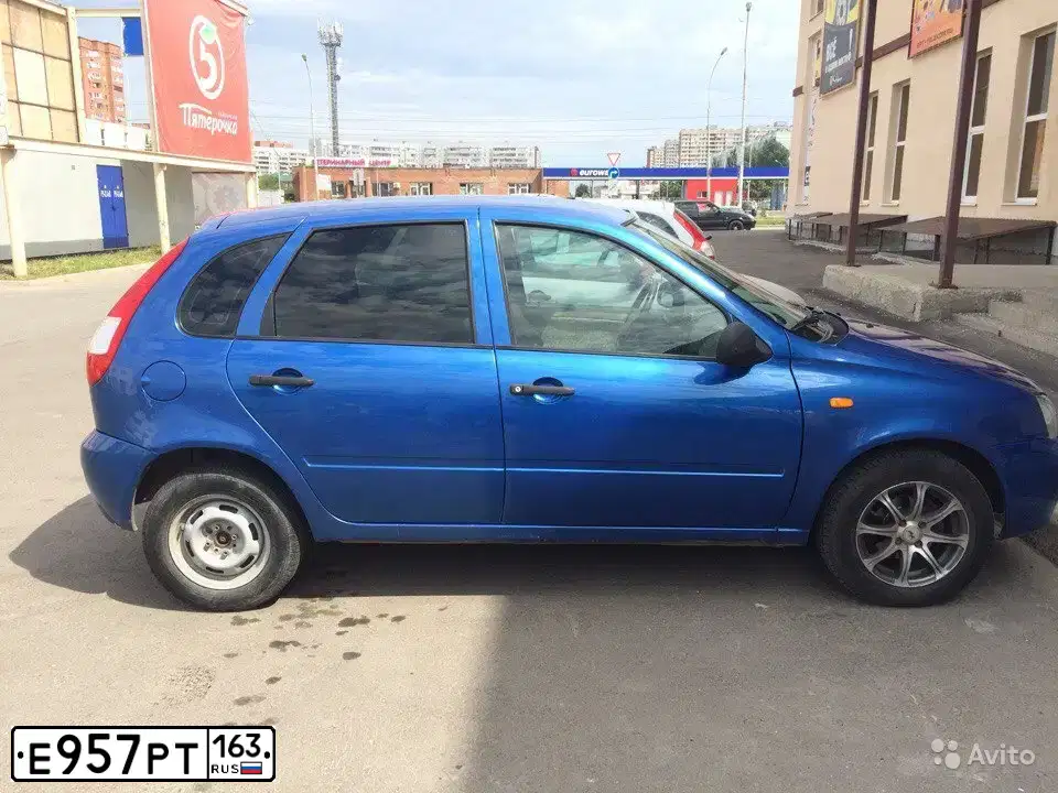 Фото автомобиля LADA 1119 KALINA, 2006 — госномер А817АВ763. Цвет: ЯРКО-СИНИЙ