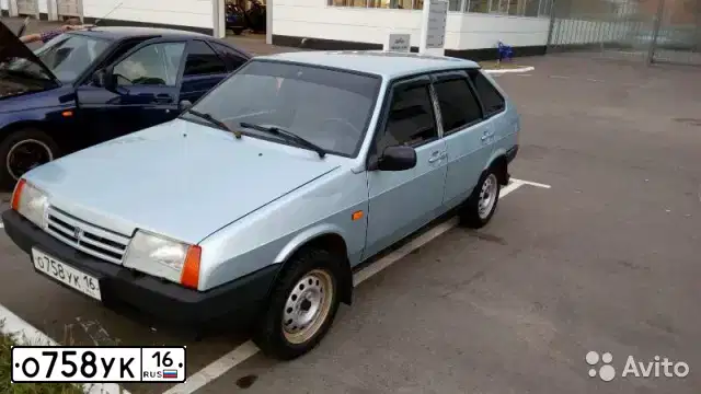 Фото автомобиля LADA 2109 SAMARA, 2002 — госномер Н543КО716. Цвет: СЕРЕБРИСТО-ГОЛУБОЙ