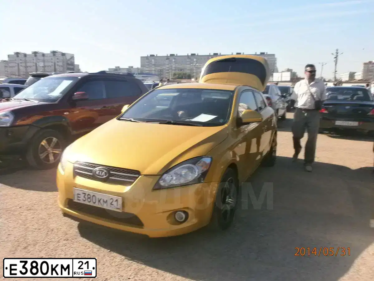 Фото автомобиля KIA CEE'D, 2009 — госномер А888НО21