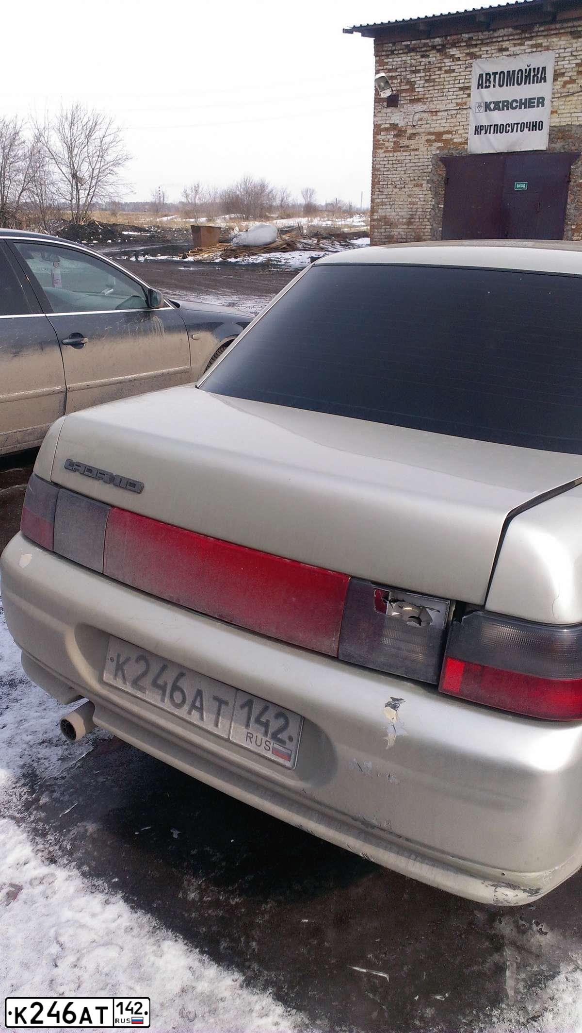 Фото автомобиля LADA 2110, 2006 — госномер К364НТ142. Цвет: СЕРЕБРИСТО-БЕЖЕВЫЙ