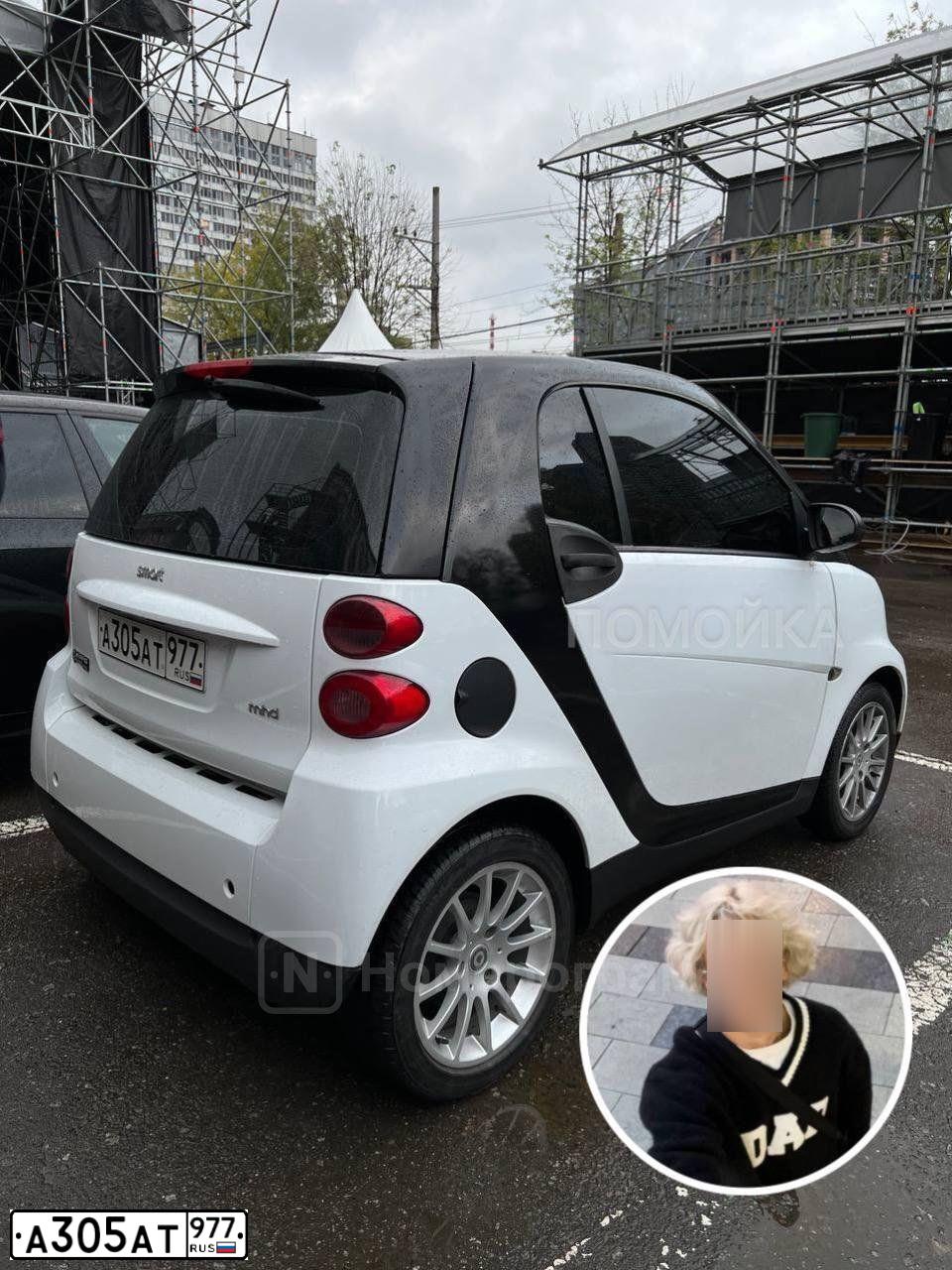 Фото автомобиля SMART FORTWO, 2010 — госномер Т496ОУ58. Цвет: ЧЕРНЫЙ
