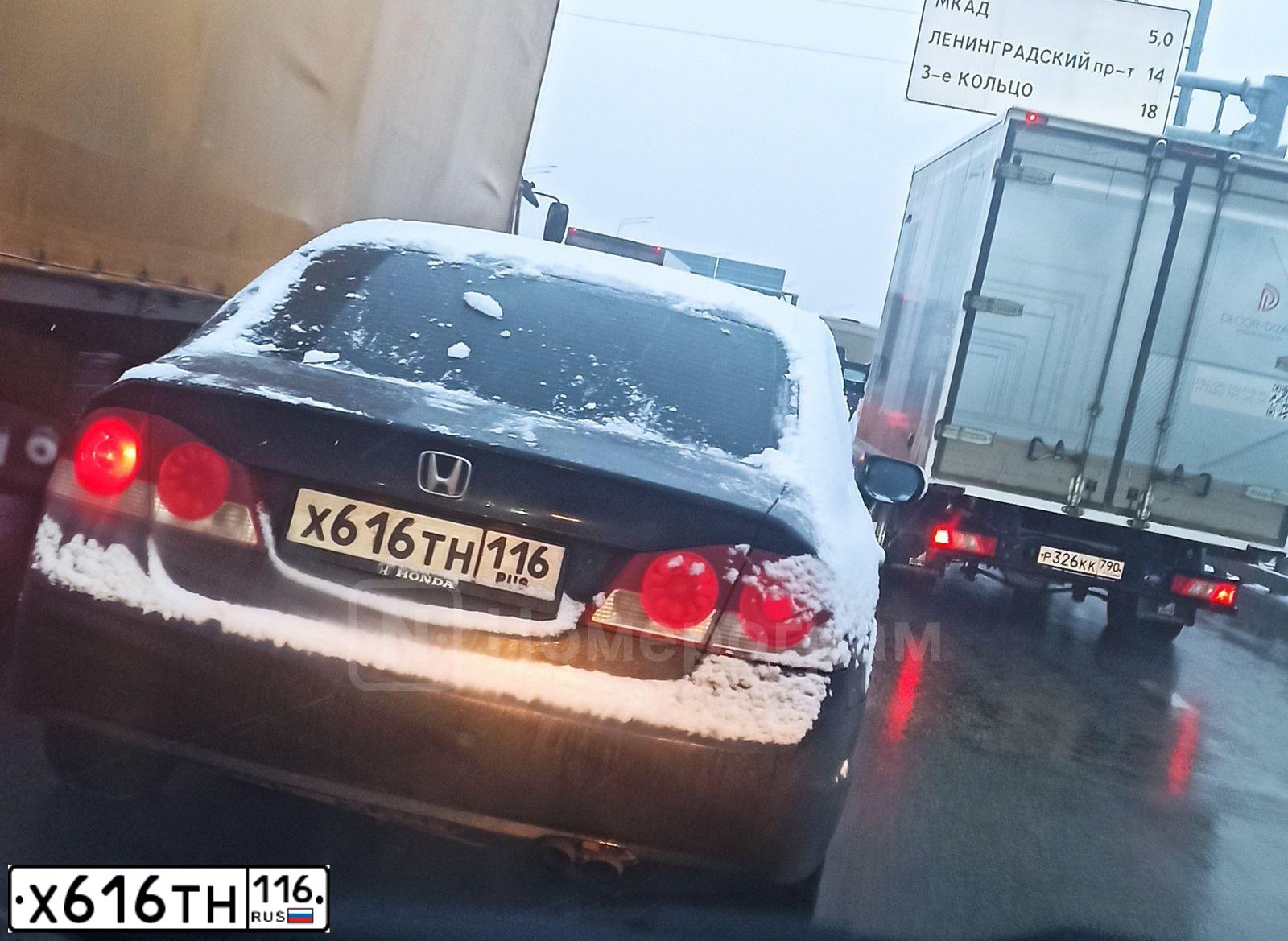 Фото автомобиля OPEL ASTRA, 2010 — госномер Х616ТН116. Цвет: ЧЕРНЫЙ