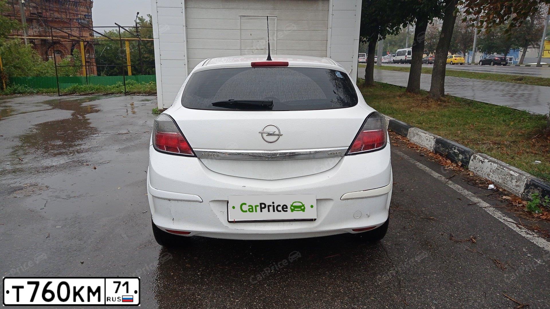 Фото автомобиля OPEL ASTRA, 2007 — госномер Х076ОР152. Цвет: Белый