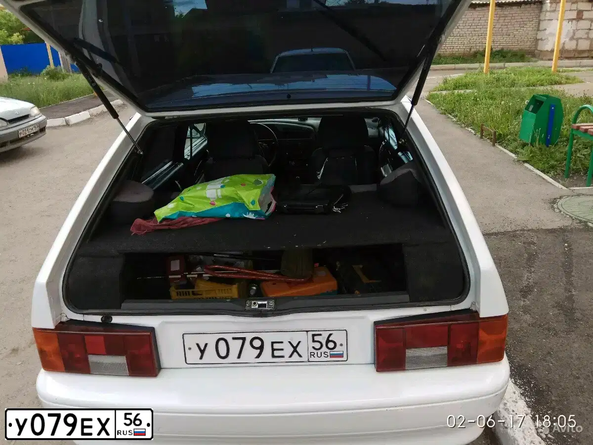 Фото автомобиля LADA 2114 SAMARA, 2013 — госномер У079ЕХ56. Цвет: БЕЛЫЙ