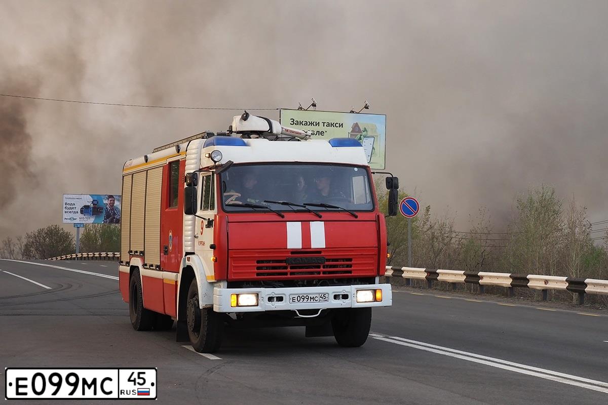 Фото автомобиля KAMAZ 43253 /4X2/, 2013 — госномер Н007КН45. Цвет: цветограф схема А-8 по соответств. стандарту