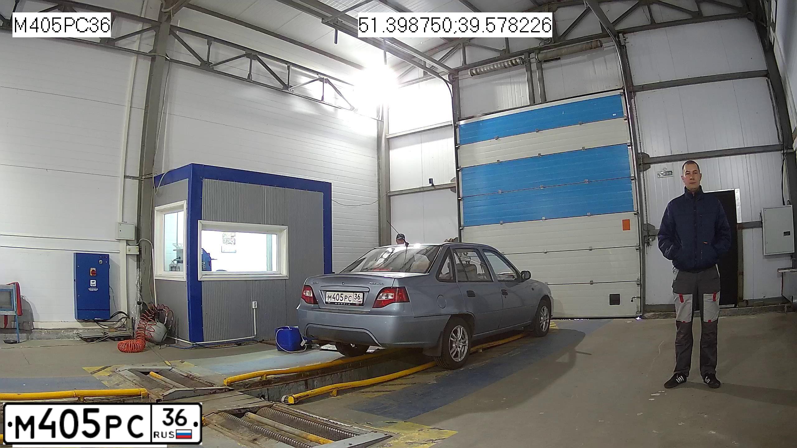 Фото автомобиля DAEWOO NEXIA, 2010 — госномер М405РС36. Цвет: СЕРО-ПЕРЛАМУТРОВЫЙ