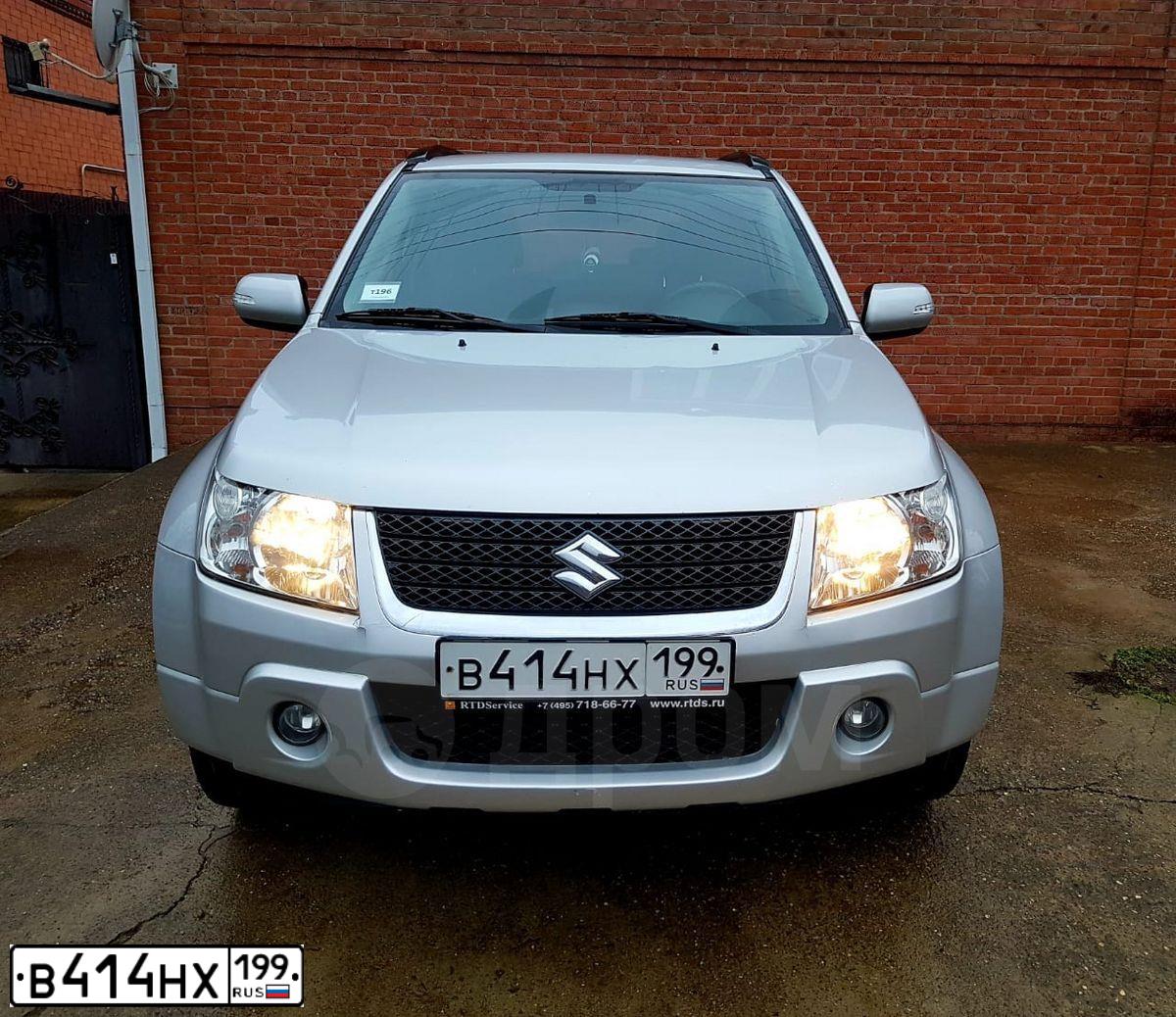 Фото автомобиля SUZUKI /GRAND/ VITARA, 2008 — госномер С148РО196. Цвет: СВЕТЛО-СЕРЫЙ
