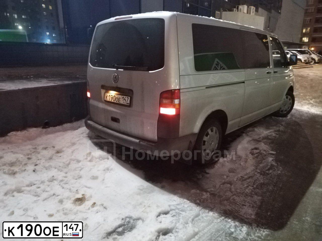 Фото автомобиля PEUGEOT 207, 2010 — госномер К190ОЕ147. Цвет: Белый