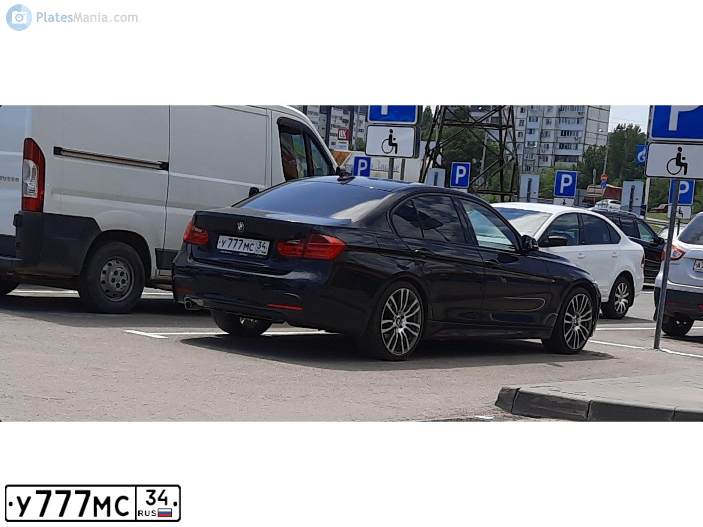 Фото автомобиля BMW 320, 2012 — госномер Н662СЕ82