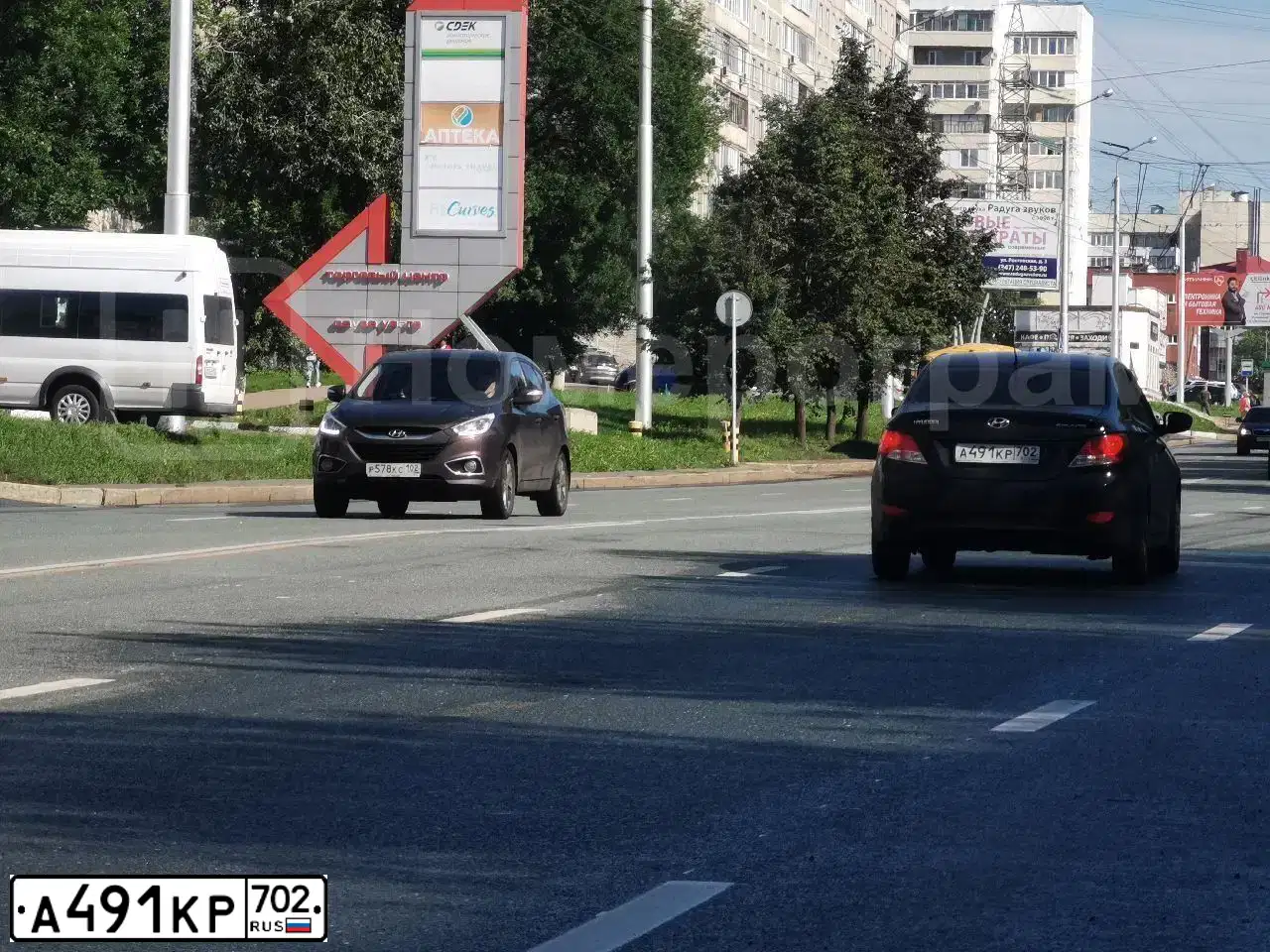 Фото автомобиля HYUNDAI SOLARIS, 2012 — госномер Р508ОА163. Цвет: ЧЕРНЫЙ