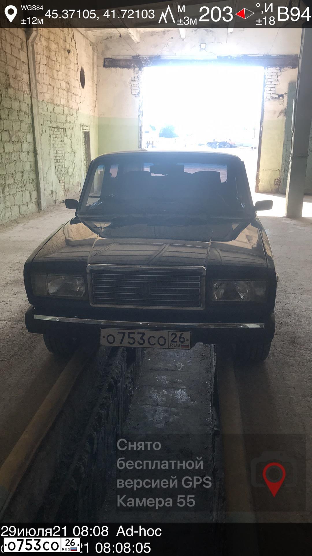 Фото автомобиля LADA 2107, 2004 — госномер М311УЕ126