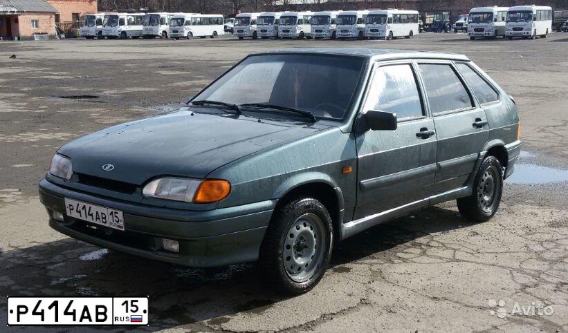 Фото автомобиля LADA 2191 GRANTA, 2014 — госномер Р414АВ15. Цвет: СЕРЕБРИСТЫЙ