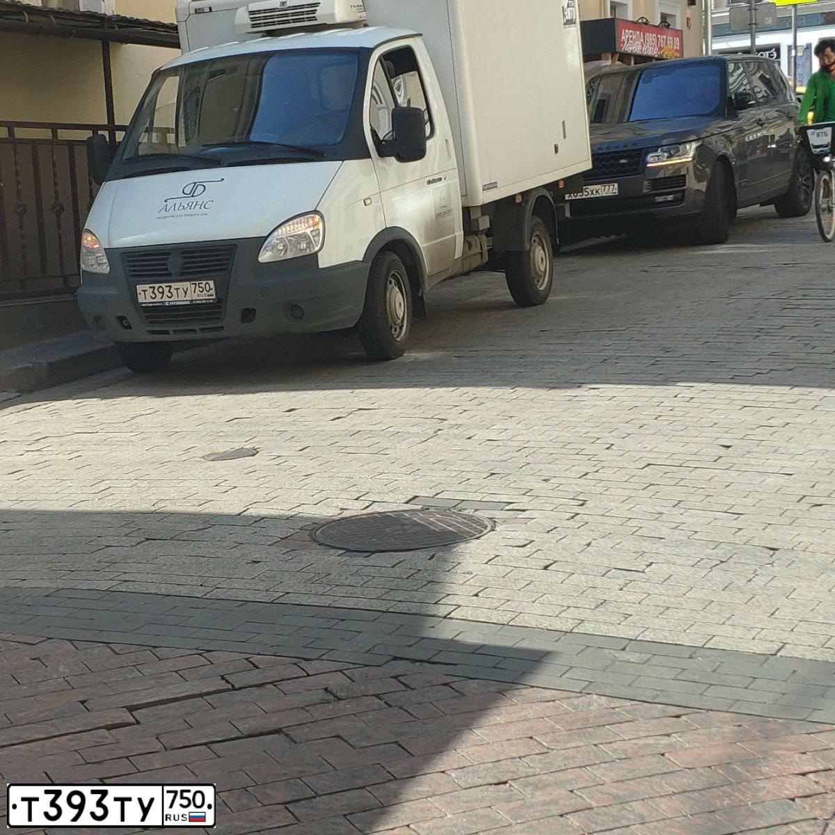 Фото автомобиля GAZ 3302 EL, 2018 — госномер Р332ЕХ198. Цвет: Белый
