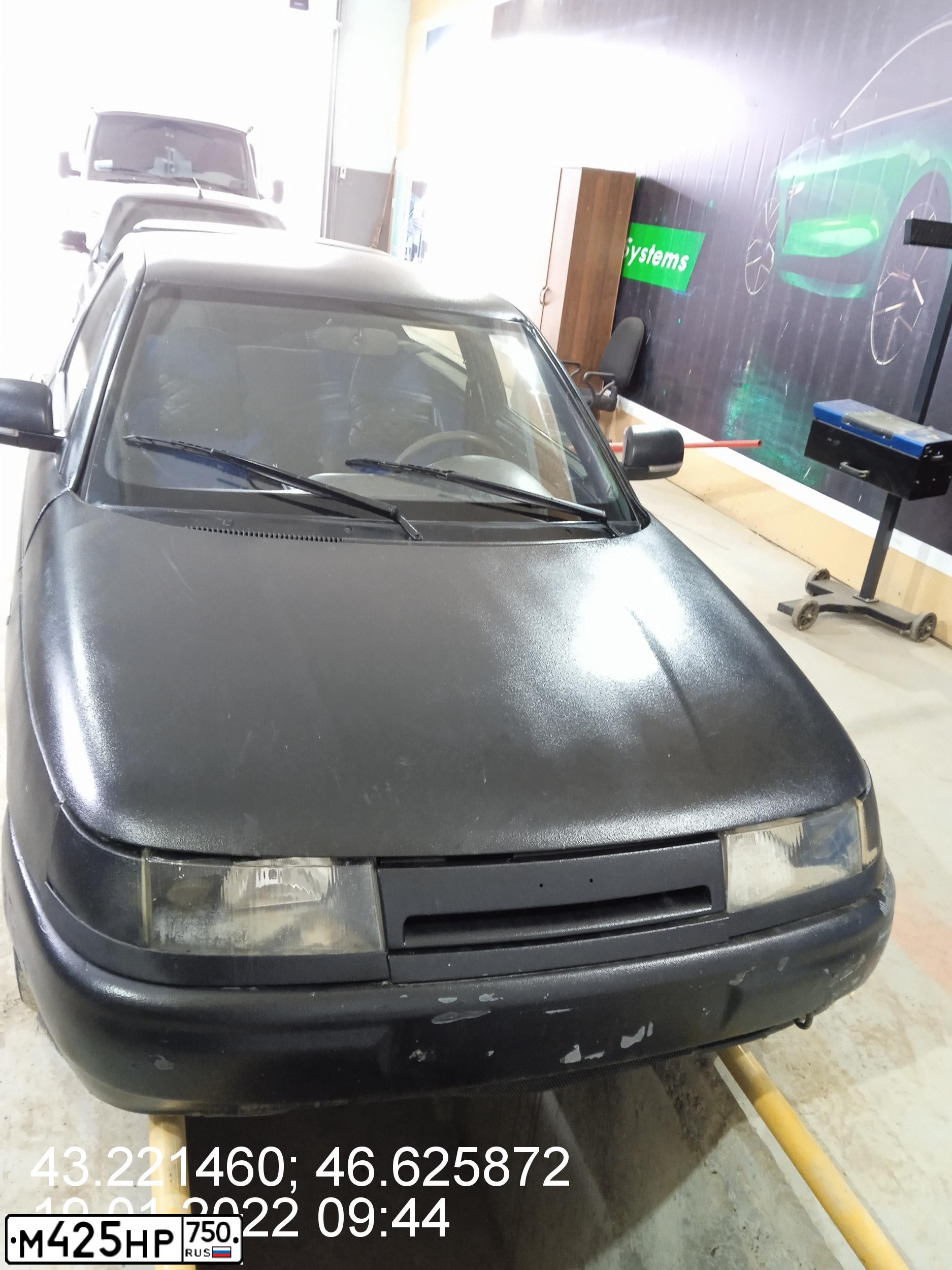 Фото автомобиля LADA 2112 LADA, 2007 — госномер С392КТ190. Цвет: раптор