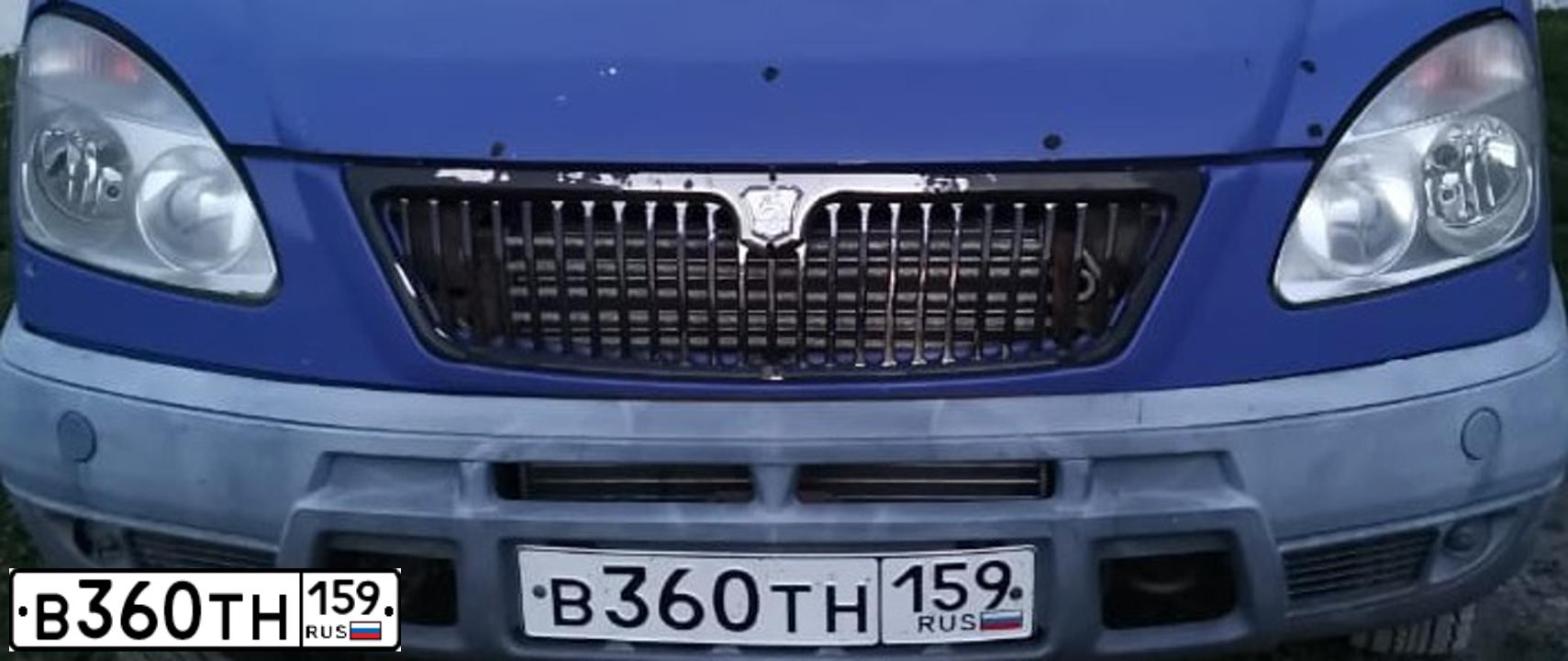 Фото автомобиля ГАЗ3302, 2008 — госномер Х813ОА18. Цвет: СИНЕ-СИРЕНЕВЫЙ