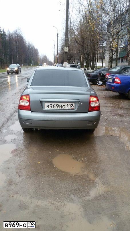 Фото автомобиля LADA 2170 PRIORA, 2010 — госномер Н343ХР159. Цвет: СРЕДНИЙ СЕРО-ЗЕЛЕНЫЙ МЕТ.